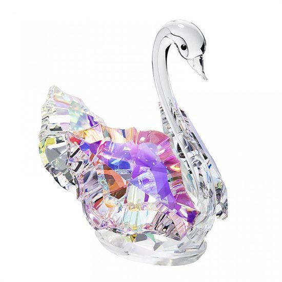 Swan (light) 73 x 68 mm, Crystal Gifts and Decoration PRECIOSA