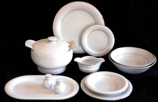 CATRIN 23171: Dining set for 6 persons, Thun 1794 Carlsbad porcelain