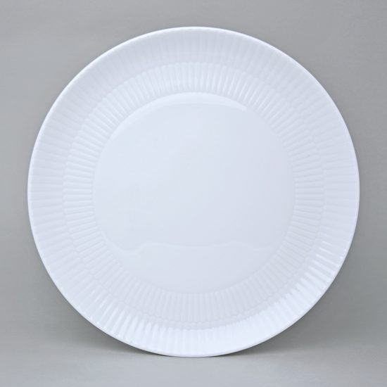 Talíř mělký 27,5 cm, Amina bílá, porcelán Seltmann