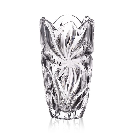 Skleněná váza Flora, 28 cm, Aurum Crystal