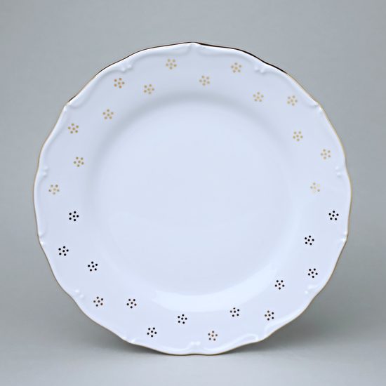 Talíř mělký 25 cm, Verona zlatá Valbella, G. Benedikt