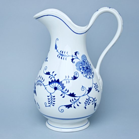 Džbán velký 5 l (např. na mytí) 35 cm, Cibulák, originální z Dubí