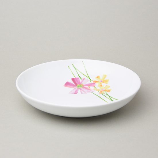 Plate deep 20,5 cm, Thun 1794, karlovarský porcelán, TOM 29952