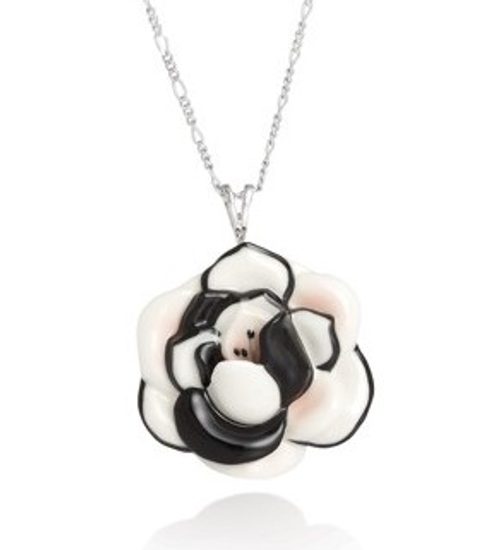 Necklace 3,5 cm, Camelia, FRANZ porcelain