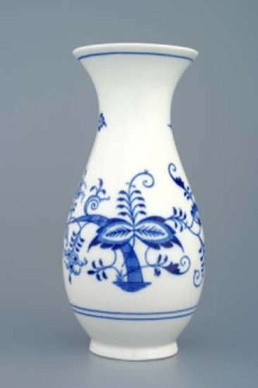 Váza 1210/2 20 cm, Cibulák, originální z Dubí, 2.j.