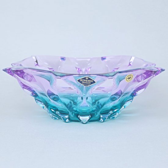Křišťálová mísa SAMBA Gradient 30,5 cm, Bohemia Treasury