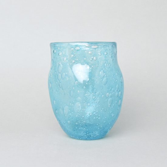 Colorful soda glass - LIGHT BLUE, Pačinek GLASS