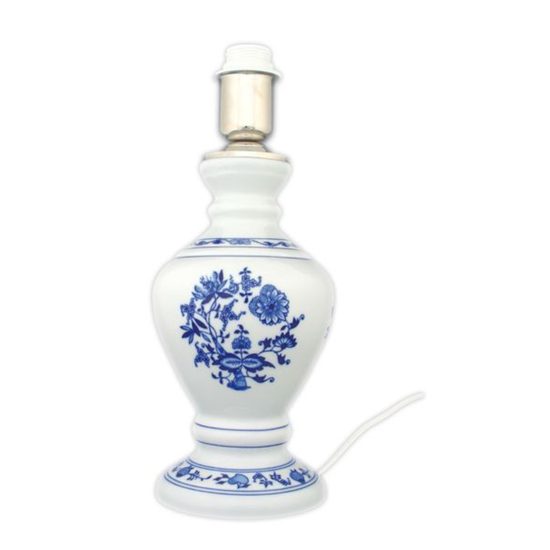 Lamp base 29 cm, Original Blue Onion Pattern