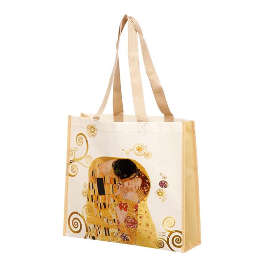 Shopper Scandic Home - "The Kiss" 37 / 12 / 33 cm, G. Klimt, Goebel