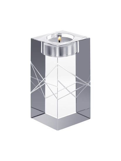 Candleholder big 12 cm Kubism, Preciosa crystal