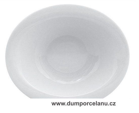 Bowl oval 21 cm, Top life White, Seltmann Porcelain