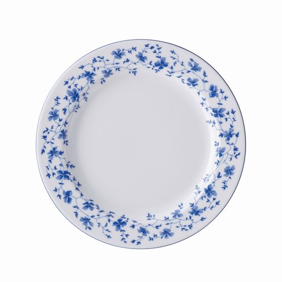 Talíř dezetní 22 cm, FORM 1382 Blaublüten, porcelán Arzberg