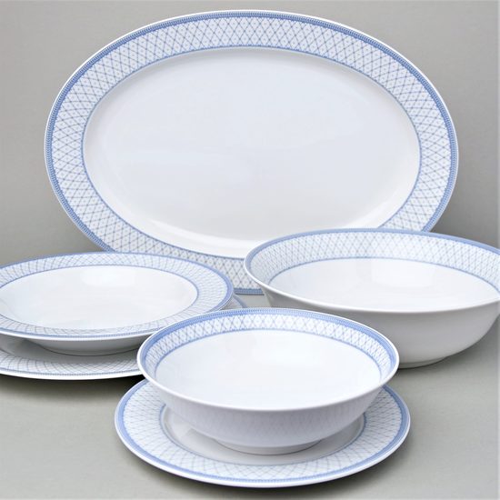 Dinner set for 6 pers. 26 pcs., Thun 1794, karlovarský porcelán, OPÁL 80144