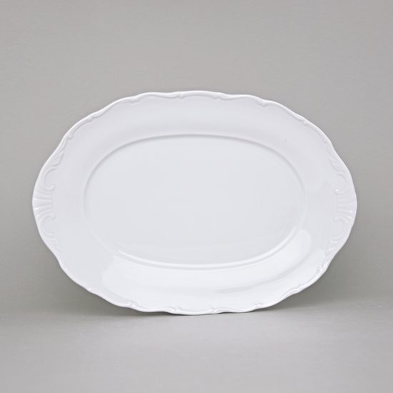 Verona white: Dish oval 32 cm, G. Benedikt 1882