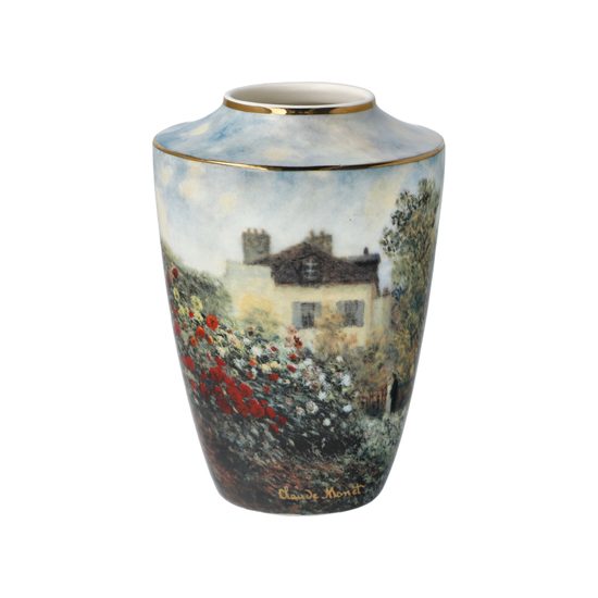 Váza 12,5 cm, porcelán, Monetův dům, C. Monet, Goebel Artis Orbis
