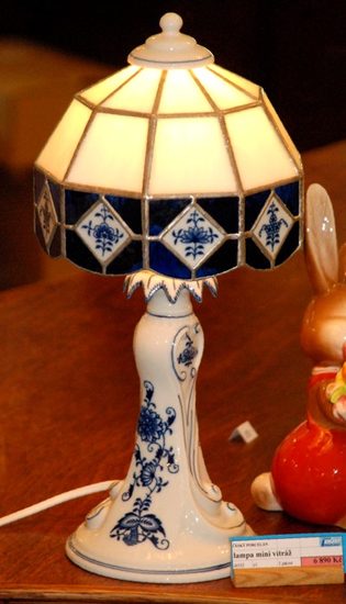 Table lamp 34 cm, Original Blue Onion Pattern