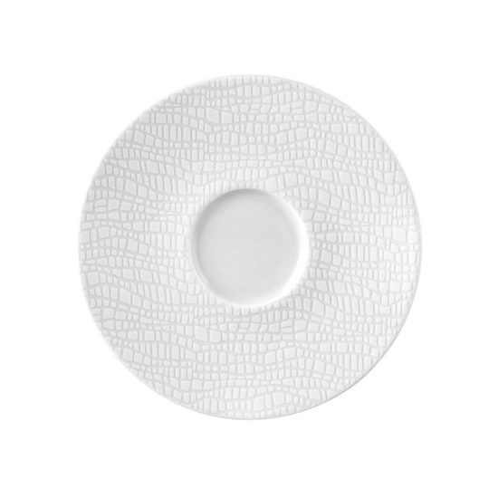 Podšálek 13,5 cm, Luxury White 25676, Porcelán Seltmann