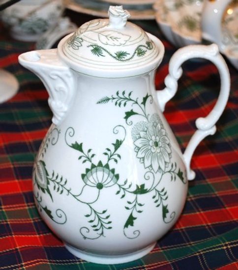 Coffee pot 1,55 l, Green Onion Pattern, Cesky porcelan a.s.