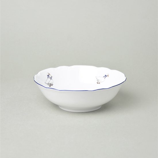 Constance Goose, Bowl 16 cm, Thun 1794, karlovarský porcelán