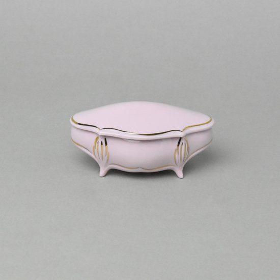 Jar Hana 12,3 cm, rose + gold, Český porcelán a.s.