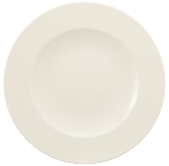 ZOÉ fine diamond: Dish round flat 31,5 cm, Seltmann porcelain