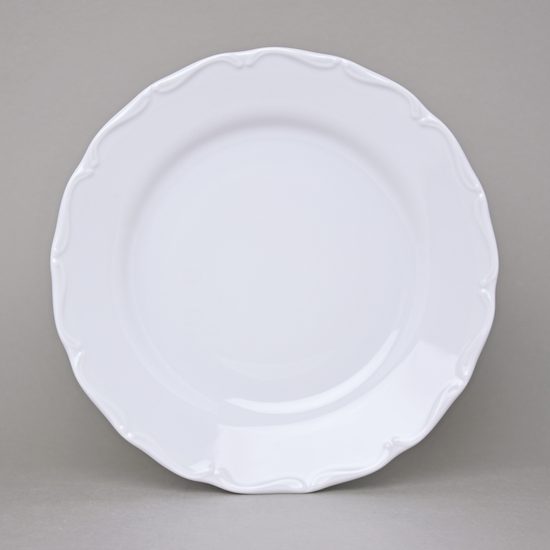 Verona white: Plate dining 25 cm, G. Benedikt 1882