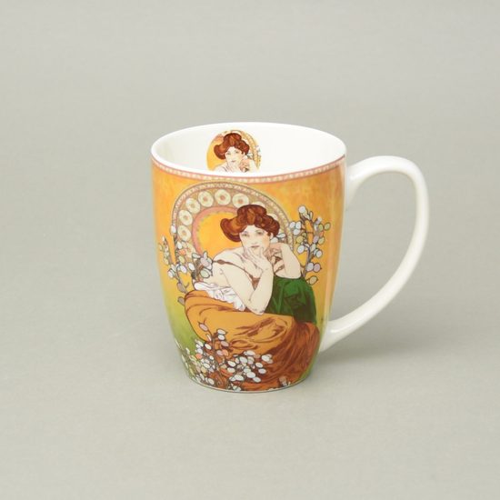 Hrnek 380 ml, Topaz, A. Mucha, porcelán DUO