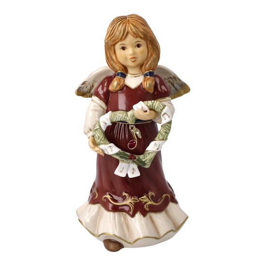 Annual angel 2023 8,5 / 8 / 16 cm, stoneware, Goebel