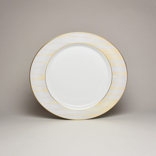 Plate dessert 24 cm, Granat Marsala 3732, Tettau Porcelain