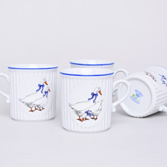 Mug Mozart 0,25 l, goose, 6 pcs. set, Cesky porcelan a.s.