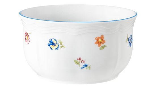 Musli bowl 15 cm, Sonate 34032 flowers, Seltmann porcelain