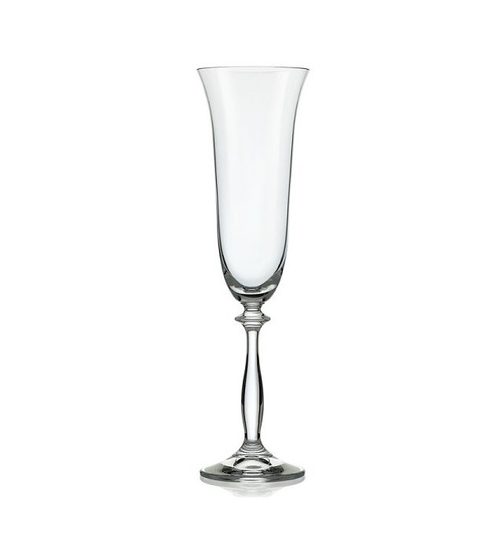 Angela 190 ml, champagne glass 1 pcs., Bohemia Crystalex