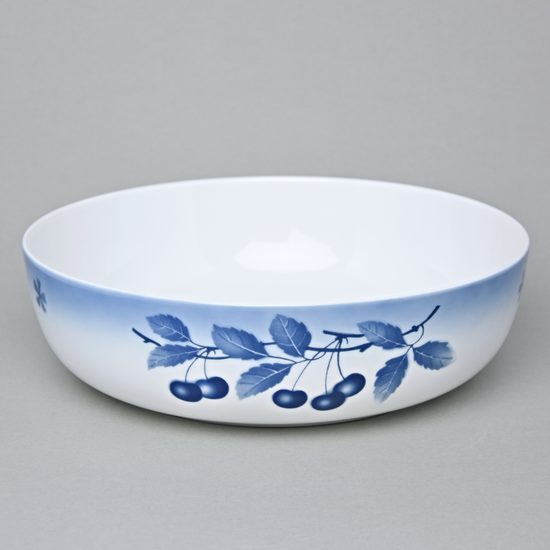 Mísa 28 cm Memory, Thun 1794, karlovarský porcelán, BLUE CHERRY