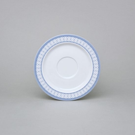 Saucer 15,5 cm, Thun 1794, karlovarský porcelán, OPÁL 80144
