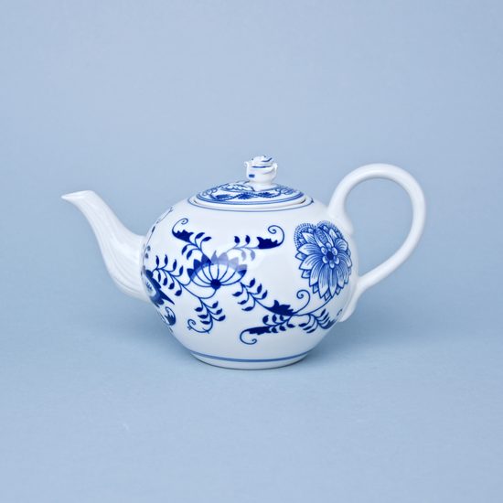 Tea pot with a Strainer 0,65 l, Original Blue Onion Pattern, QII