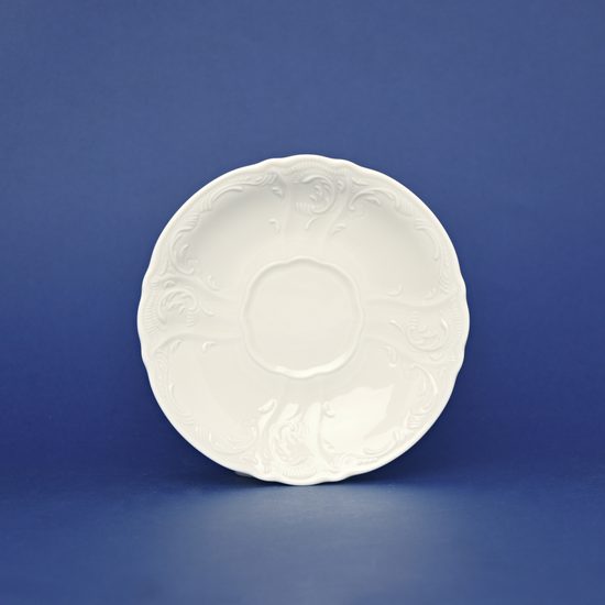 Saucer 16 cm, Thun 1794, karlovarský porcelán, BERNADOTTE ivory