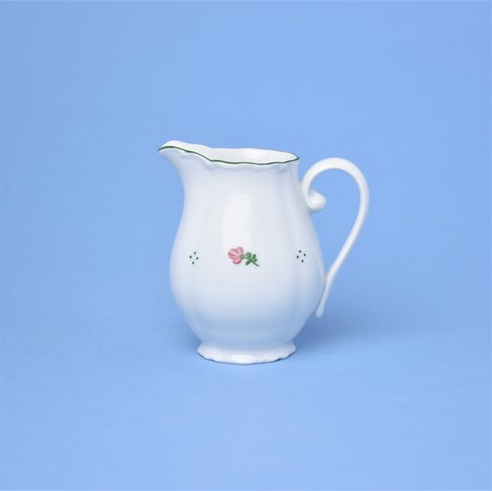 Creamer 200 ml, Verona red flower + green, G. Benedikt 1882