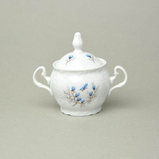 Cukřenka 0,22 l, Thun 1794, karlovarský porcelán, BERNADOTTE motýli