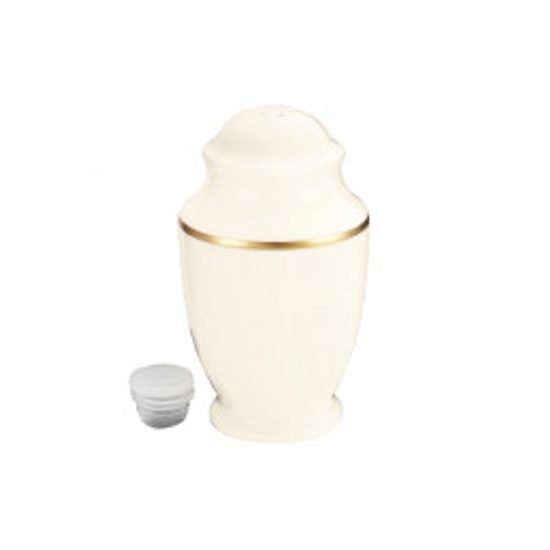 Salt shaker, Saphir Diamant oro 4159, Tettau Porcelain