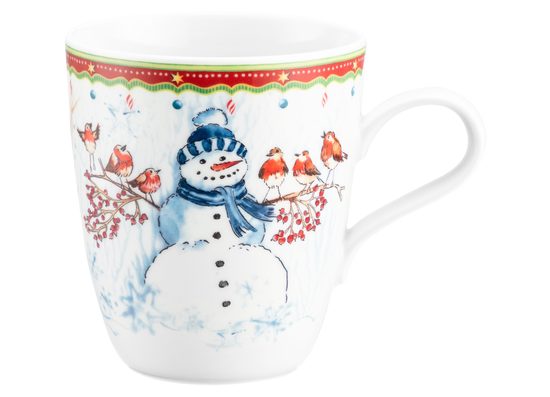 Mug 0,4 l, Snowman, Seltmann porcelain