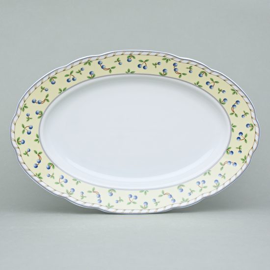 Rose 80147: Dish oval 32 cm, Thun 1794, karlovarský porcelán