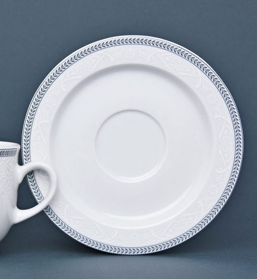 Podšálek 155 mm, Thun 1794, karlovarský porcelán, OPÁL 80446