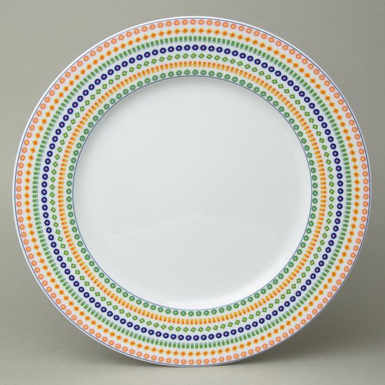 Opál 80110: Talíř klubový 30 cm (mísa mělká), Thun 1794, karlovarský porcelán