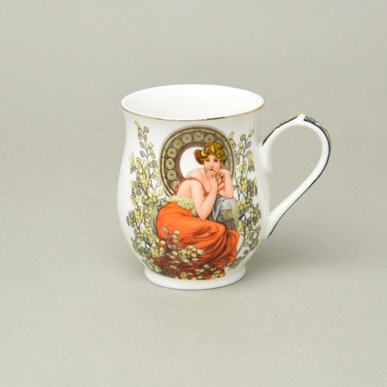 Hrnek 350 ml, Topaz, A. Mucha, Home Elements