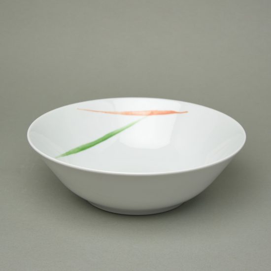 Mísa 23 cm, Thun 1794, karlovarský porcelán, tráva 29674