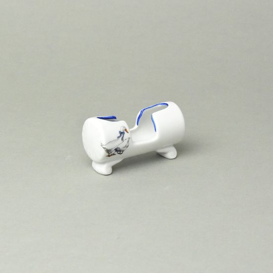 Dóza na párátka 8 cm, husy, Český porcelán a.s.