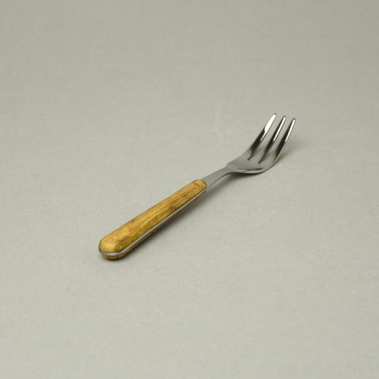 Dezertní vidlička 15,2 cm, BISTROT dřevěná textura, NEVA