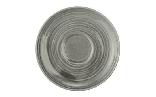 Terra PEARL GREY: Čajový podšálek 13,5 cm, porcelán Seltmann