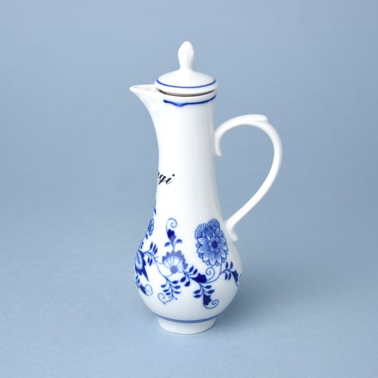 Carafe with sign 16 cm / 0,14 l, Original Blue Onion Pattern