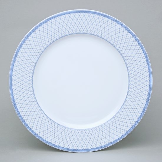 Club plate 30 cm, Thun 1794, karlovarský porcelán, OPÁL 80144